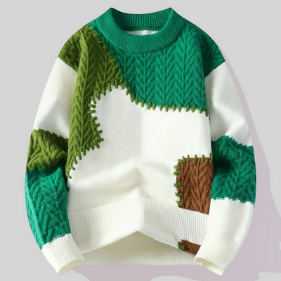 Norway Patch Sweater