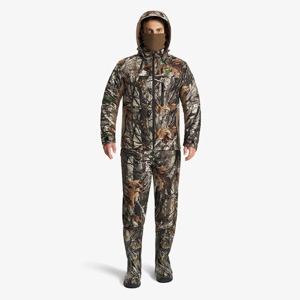 TideWe Altus Whitetail Ultra Silent Hunting Suit Men's Water Resistant Hunting Clothes