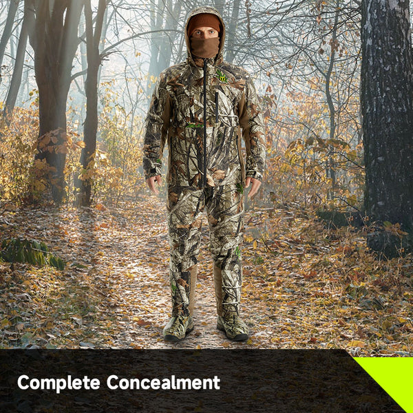 TideWe Altus Whitetail Ultra Silent Hunting Suit Men's Water Resistant Hunting Clothes