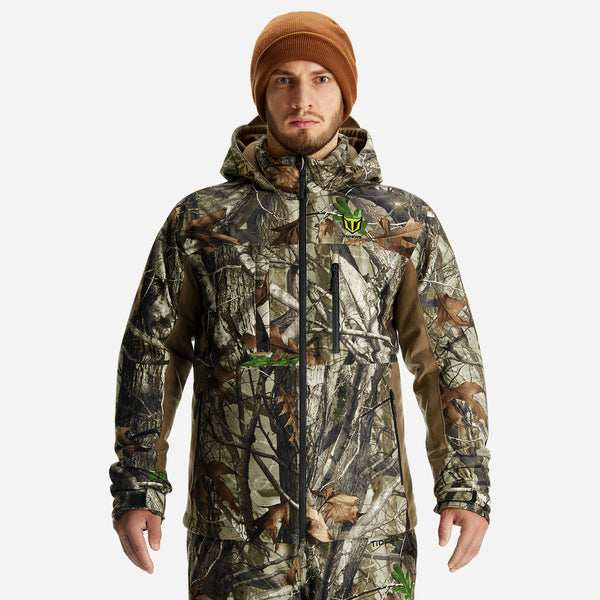 TideWe Altus Whitetail Ultra Silent Hunting Suit Men's Water Resistant Hunting Clothes